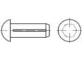 Miniatyrbilde 1 av 2: TOOLCRAFT TO-5439096 Halvrundt rillet søm 3 mm Stål 500 stk