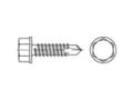 Miniatyrbild 2 av 2: TOOLCRAFT TO-5441292 Borskrue 5.5 mm 16 mm Udvendig sekskant Stål Galvaniseret 500 stk
