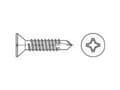 Miniatyrbilde 2 av 2: TOOLCRAFT TO-5441697 Borskrue 6.3 mm 38 mm Krydskærv Philips Stål Galvaniseret 250 stk