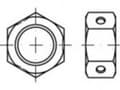 Miniatyrbild 1 av 2: TOOLCRAFT TO-5444019 Sekskantmøtrikker M6 84032 Stål Galvaniseret 1000 stk