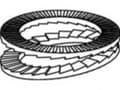 Miniatyrbilde 1 av 2: Låseskiver 88032 50 stk TOOLCRAFT TO-5444157