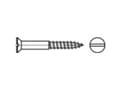 Miniatyrbilde 1 av 2: TOOLCRAFT TO-5447016 Undersænket træskrue 5 mm 35 mm Kærv DIN 97 Messing 200 stk