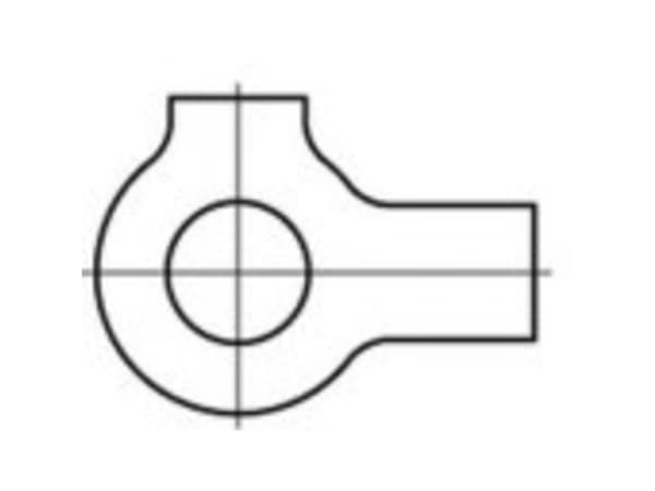 Aluslevy 25 mm DIN 463 Messinki 25 kpl TOOLCRAFT TO-5447841