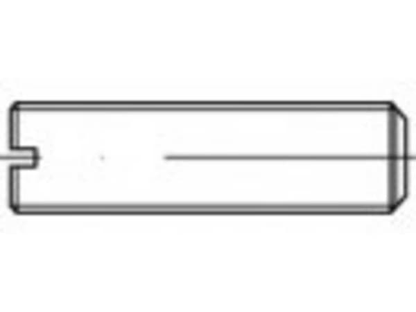 TOOLCRAFT TO-5448003 Gevindtap M4 10 mm Messing 100 stk