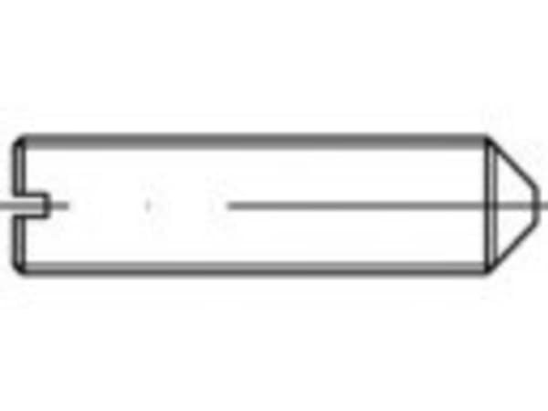 TOOLCRAFT TO-5448165 Gevindtap M3 6 mm Messing 100 stk