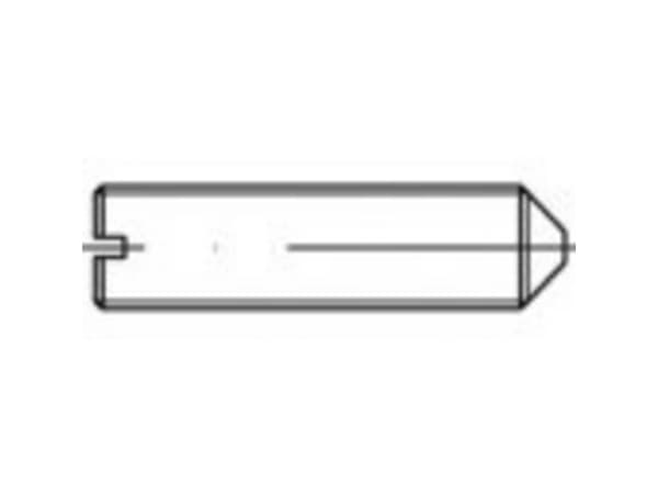 TOOLCRAFT TO-5448198 Gevindtap M6 6 mm Messing 100 stk