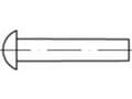 Miniatyrbild 1 av 2: TOOLCRAFT TO-5448432 Halvrund nit 2 mm 1000 st