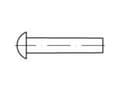 Miniatyrbild 2 av 2: TOOLCRAFT TO-5448546 Halvrund nit 5 mm 500 st