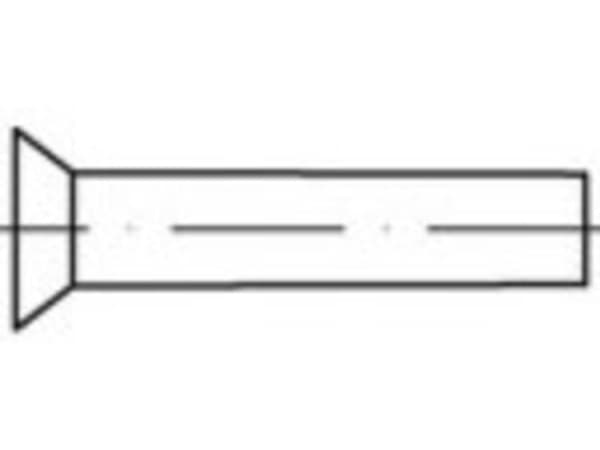 TOOLCRAFT TO-5448921 Senkkari niitti 5 mm 1000 kpl
