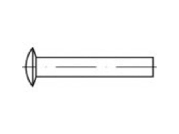 TOOLCRAFT TO-5449206 Linssin niitti 3,5 mm 1000 kpl