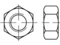 Miniatyrbild 1 av 2: TOOLCRAFT TO-5453460 Sekskantmøtrikker M14 Messing 100 stk