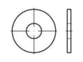 Miniatyrbild 2 av 2: TOOLCRAFT TO-5454726 Nitteskiver 4.3 mm Messing 1000 stk