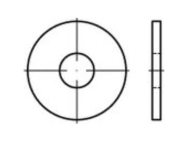 TOOLCRAFT TO-5454750 Nitteskiver 8.4 mm 500 stk