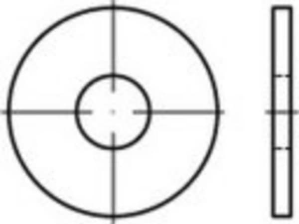 TOOLCRAFT TO-5454750 Nitteskiver 8.4 mm 500 stk
