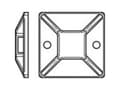 Miniatyrbild 2 av 2: TOOLCRAFT Fästuttag TO-5454870 100 st