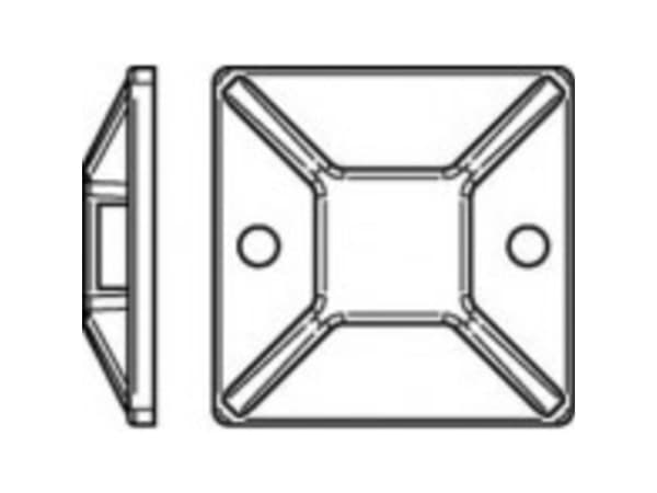 TOOLCRAFT Fästuttag TO-5454870 100 st