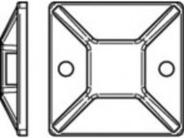 TOOLCRAFT Fästuttag TO-5454870 100 st