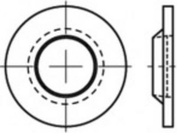 Brickor med säkerhetsring 88152 100 st TOOLCRAFT TO-5455029