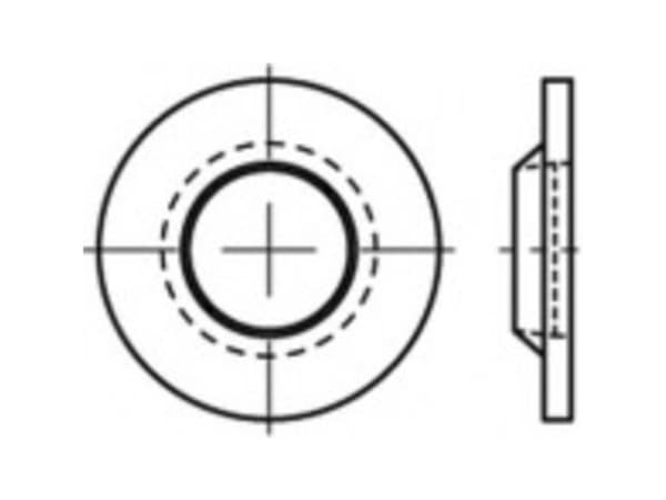 Brickor med säkerhetsring 88152 100 st TOOLCRAFT TO-5455038