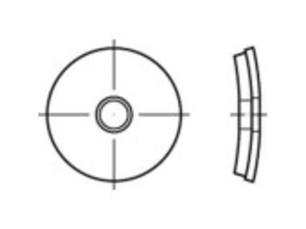 Tætningsskiver 16 mm 88277 1000 stk TOOLCRAFT TO-5455059