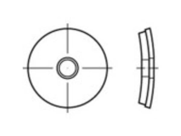 Tætningsskiver 16 mm 88277 1000 stk TOOLCRAFT TO-5455059