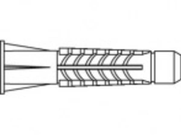 TOOLCRAFT Rawlplug 28 mm TO-5455077 100 st