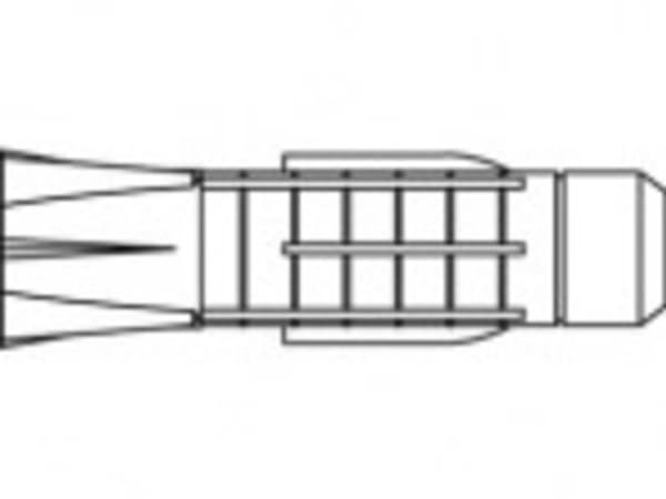TOOLCRAFT Rawlplug 61 mm TO-5455101 50 st