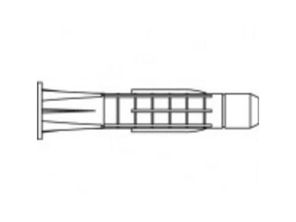 TOOLCRAFT Rawlplug 72 mm TO-5455128 25 st