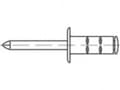 Miniatyrbild 1 av 2: TOOLCRAFT TO-5455218 Öppen blindnit 4 mm 500 st