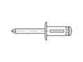 Miniatyrbilde 2 av 2: TOOLCRAFT TO-5455305 Åben blindnitte 4.8 mm 250 stk