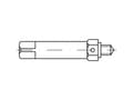 Miniatyrbild 2 av 2: TOOLCRAFT TO-5455581 Verktyg för avrundningsmontering 10 mm