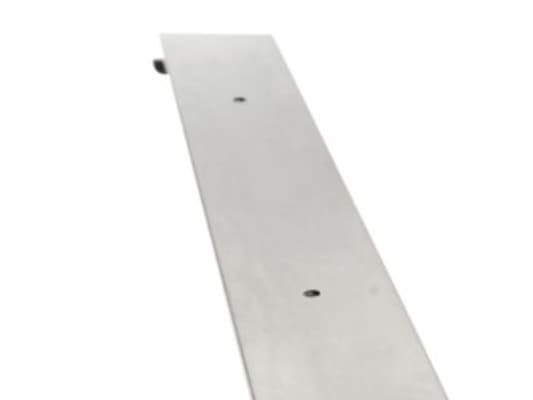 Unidrain HighLine Custom - Linje komplett rostfritt stål: L1200mm H10mm för avloppsbeslag