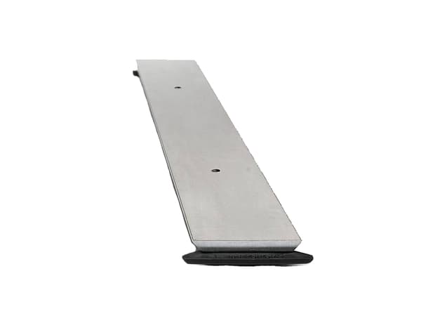 Unidrain HighLine Custom - Linje komplet rustfrit stål: L1200mm H10mm til afløbsarmatur