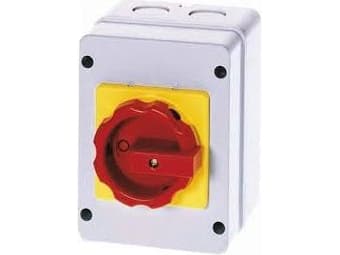Rød, Gul 3-polet 50 mm² 125 A 690 V/AC Siemens 3LD28660TB53