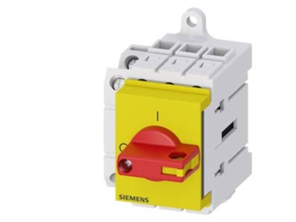 Rød, Gul 3-polet 16 mm² 63 A 1 x sluttekontakt, 1 x brydekontakt 690 V/AC Siemens 3LD34301TK13
