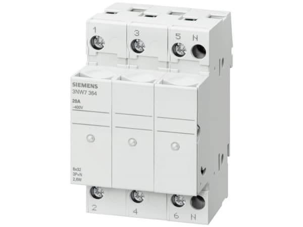 Siemens 3NW7064 3NW7064 Cylindersikringskontakt 32 A 690 V/AC 1 stk