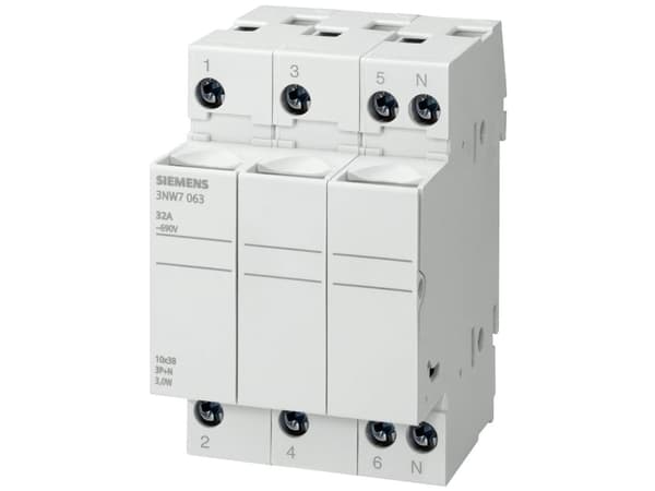 Siemens 3NW7333 3NW7333 Cylindersikringskontakt 20 A 400 V/AC 1 stk