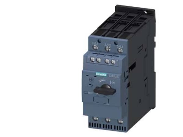 Siemens 3RV2032-4PA15 Strömbrytare 1 st Inställningsområde (ström): 28 - 36 A Kopplingsspänning (max.): 690 V/AC (B x H x D) 55 x 140 x 149 mm