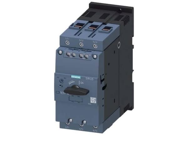 Siemens 3RV2041-4JA15 Katkaisija 1 kpl Asetusalue (virta): 45 - 63 A Kytkentäjännite (max): 690 V/AC (L x K x S) 70 x 165 x 176 mm