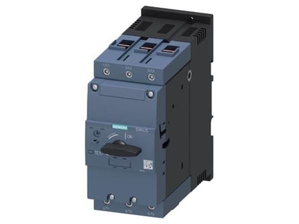 Siemens 3RV2041-4YA10 Katkaisija 1 kpl Asetusalue (virta): 75 - 93 A Kytkentäjännite (max.): 690 V/AC (L x K x S) 70 x 165 x 176 mm