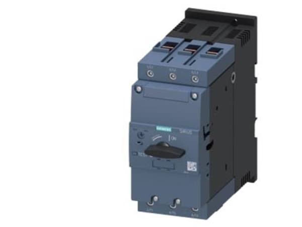 Siemens 3RV2041-4YA10 Katkaisija 1 kpl Asetusalue (virta): 75 - 93 A Kytkentäjännite (max.): 690 V/AC (L x K x S) 70 x 165 x 176 mm