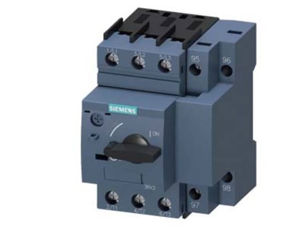 Siemens 3RV2111-1CA10 Katkaisija 1 kpl Asetusalue (virta): 1,8 - 2,5 A Kytkentäjännite (max.): 690 V/AC (L x K x S) 65 x 97 x 97 mm