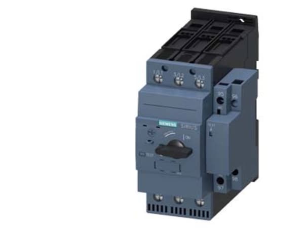 Siemens 3RV2131-4XA10 Strömbrytare 1 st Inställningsområde (ström): 49 - 59 A Kopplingsspänning (max): 690 V/AC (B x H x D) 75 x 140 x 149 mm