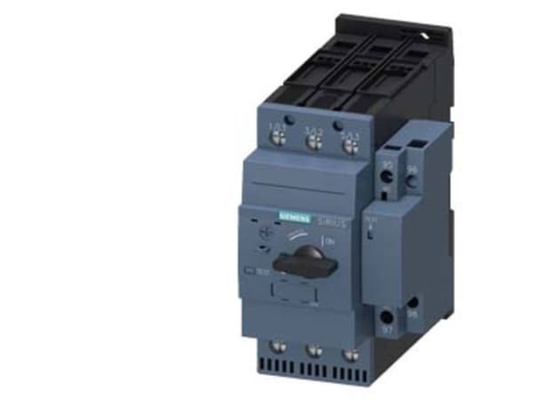 Siemens 3RV2131-4XA10 Strömbrytare 1 st Inställningsområde (ström): 49 - 59 A Kopplingsspänning (max): 690 V/AC (B x H x D) 75 x 140 x 149 mm