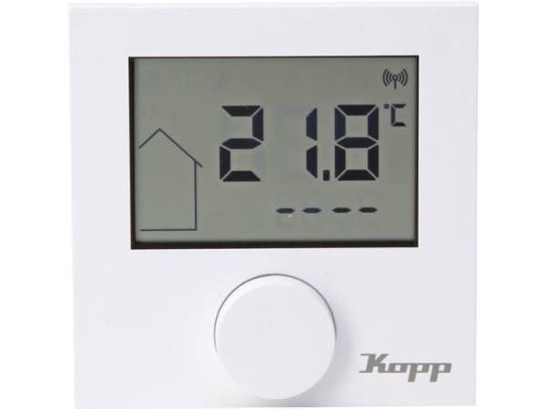 Kopp Free Control Termostat Klar vit (RAL 9010)