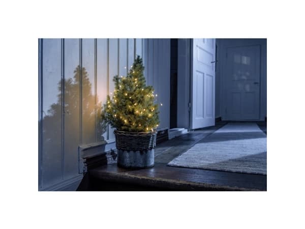 Konstsmide 1465-860, Ljusdekoration, slinga, Koppar, Metall, Plast, IP20, 60 lamp(or), LED