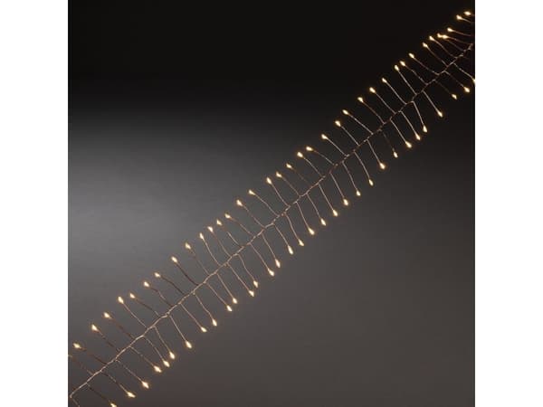 Konstsmide 1465-860, Ljusdekoration, slinga, Koppar, Metall, Plast, IP20, 60 lamp(or), LED Koppar
