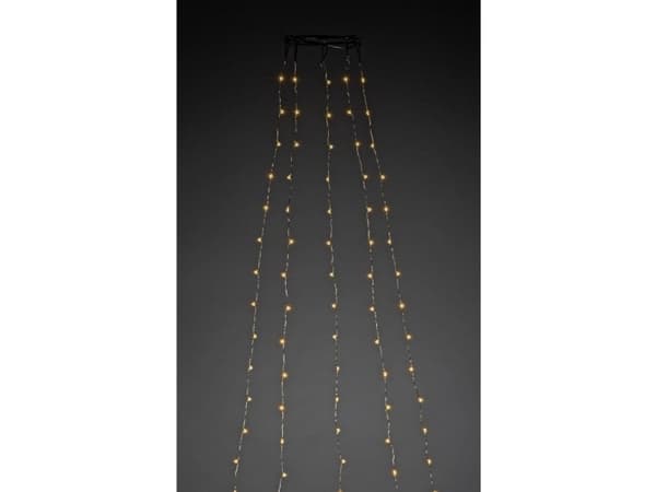 Konstsmide 6578-870, Ljusdekoration, slinga, IP20, 240 lamp(or), LED, Bärnsten, 14 V