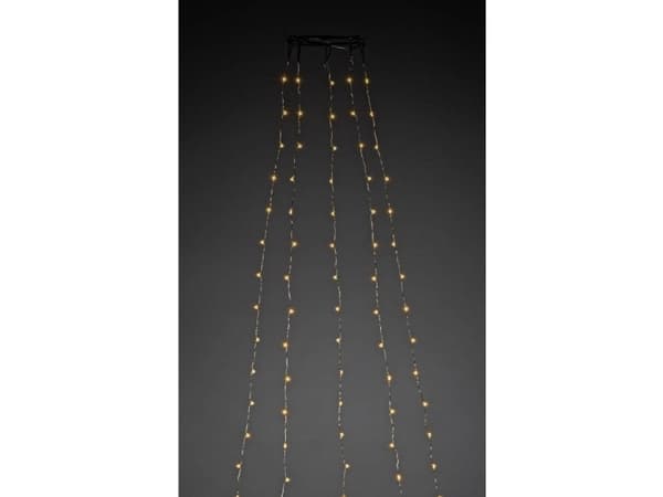 Konstsmide 6578-870, Ljusdekoration, slinga, IP20, 240 lamp(or), LED, Bärnsten, 14 V