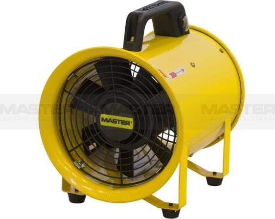 Master Klimatechnik BLM 4800 Gulvventilator 230 W Gul, Sort